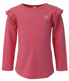 Pre-Girls long sleeve frill shirt