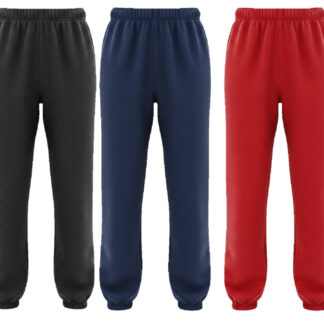 Unisex brushed fleece track pants