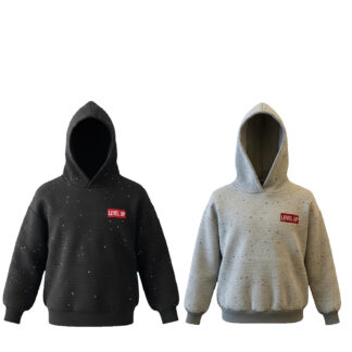 Pre-Boys printed fleece hoody